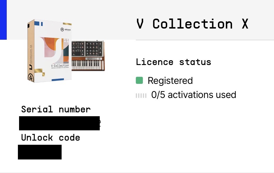 Arturia V Collection X